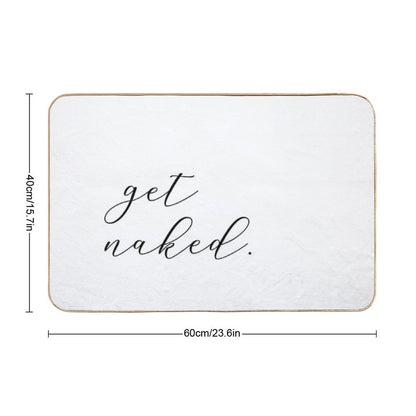 Get Naked - Script  Easy Maintenance Bath Mat