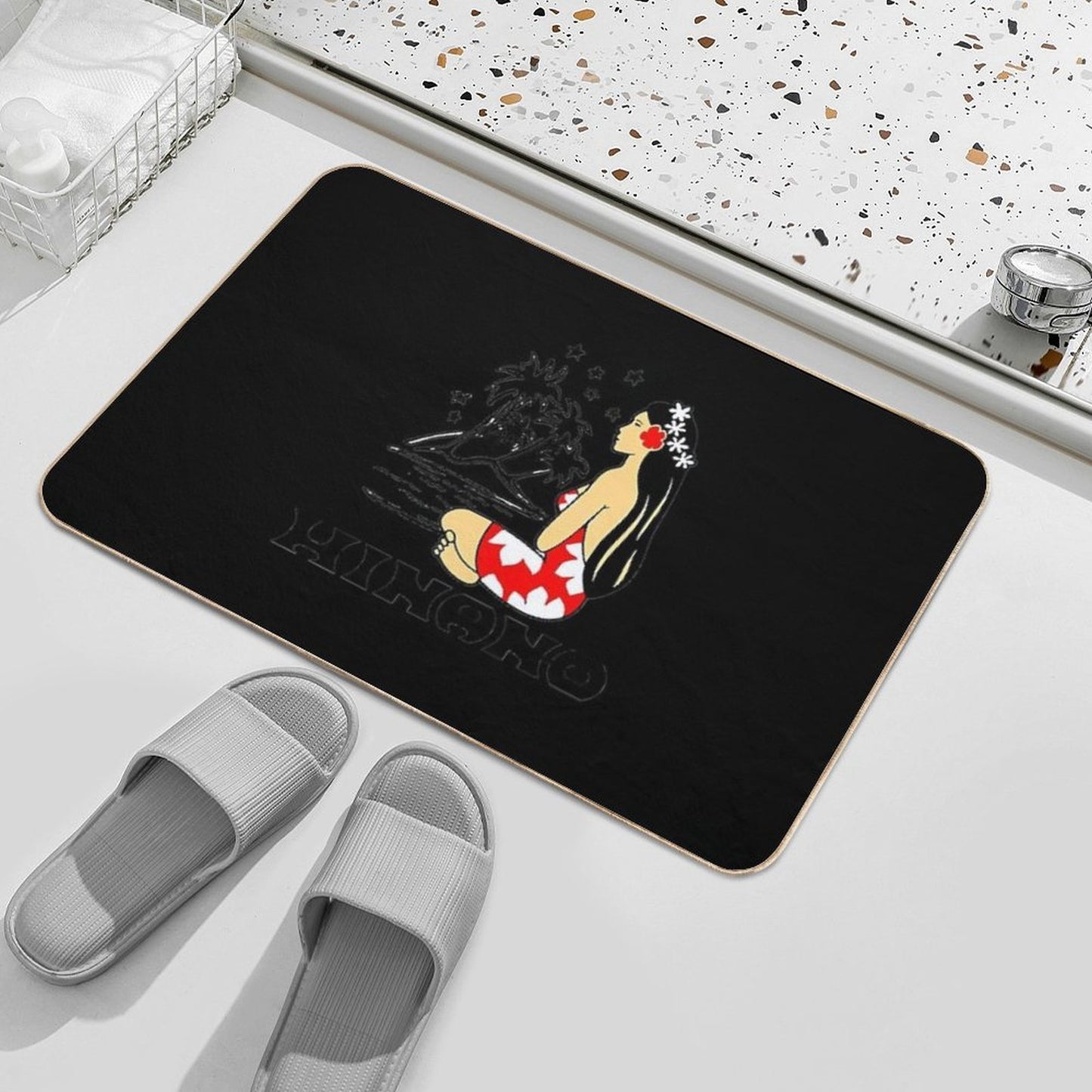 Drink Beer Tahiti  Versatile Bath Mat