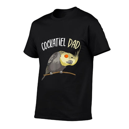 Cockatiel Dad Funny Bird Lover Men  Tagless Design T-Shirt