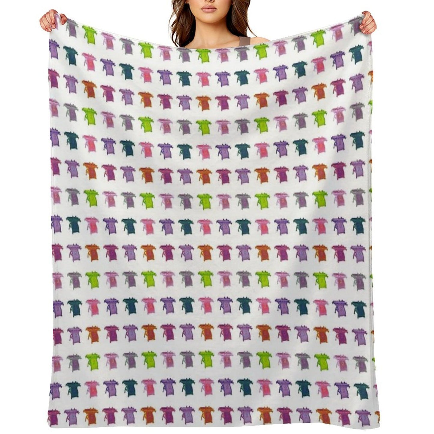 M.B. Tidey Tablesaw 1880 - Warhol Style Quick-dry Throw Blanket