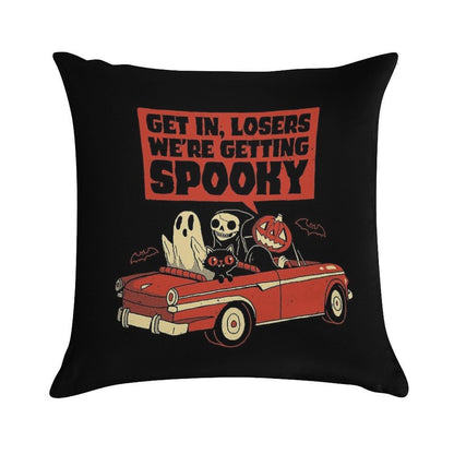 Getting Spooky Soft Multiple Sizes Throw Pillow