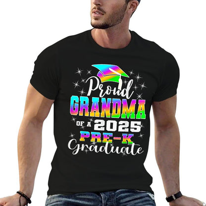 Proud Grandma of Pre K School Graduate 2025 Graduation  Classic T-Shirt