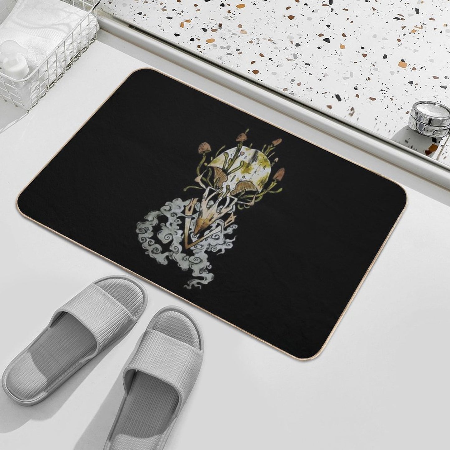 Fungi Frenzy  Non-Slip Bath Mat