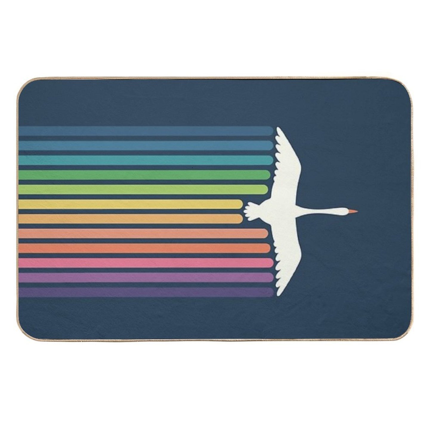 The Sky Is Not The Limit  Dirt-Trapping Bath Mat