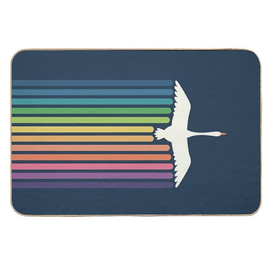 The Sky Is Not The Limit  Dirt-Trapping Bath Mat