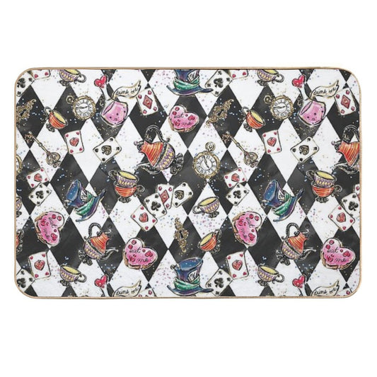 Alice In Wonderland  Stain-Proof Bath Mat