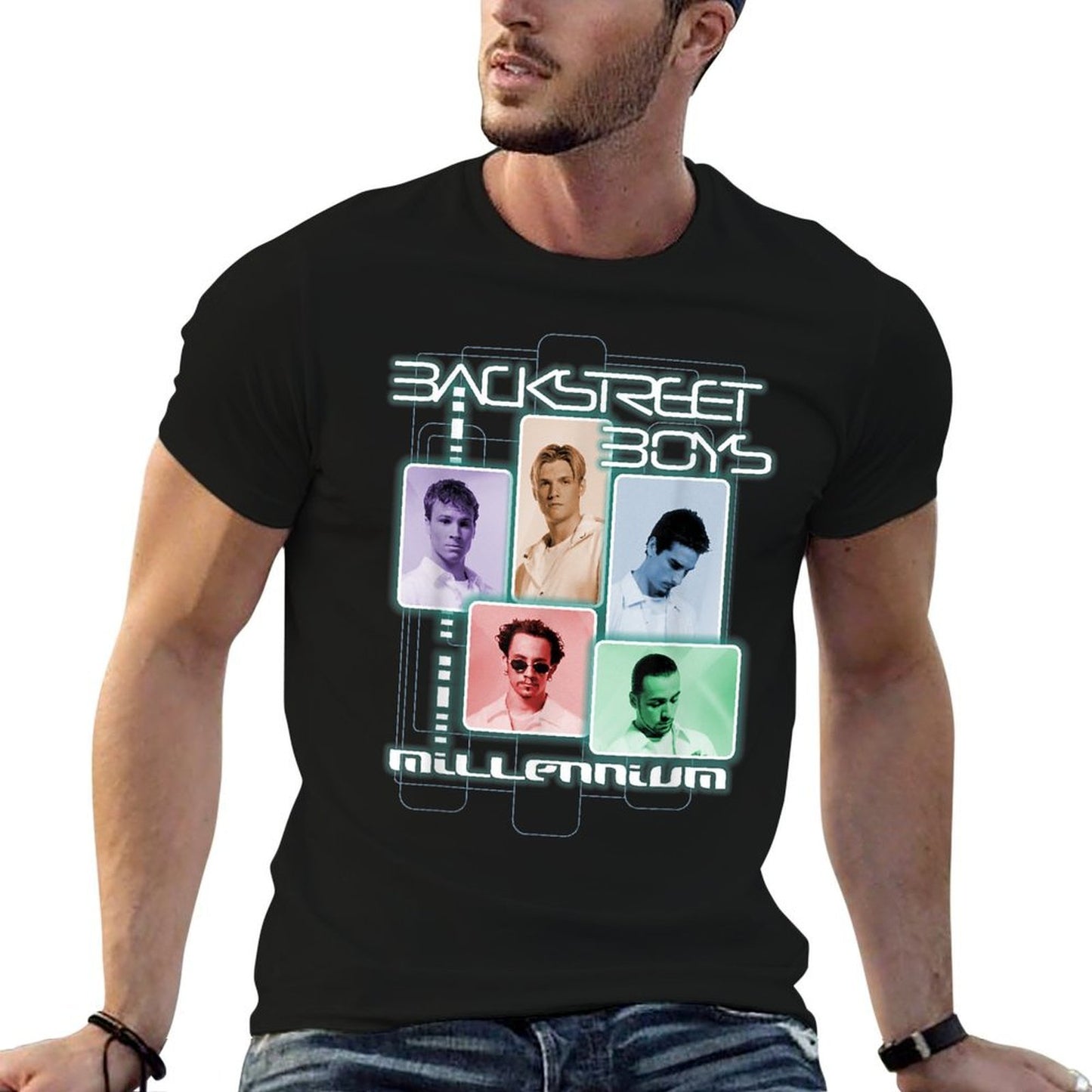 Backstreet Boys – Millenium Multi Color  Moisture-wicking T-Shirt