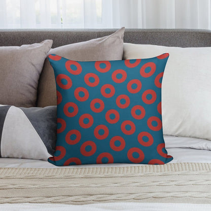 Fishman Donuts - Phish Soft Luxury Feel Throw Pillow