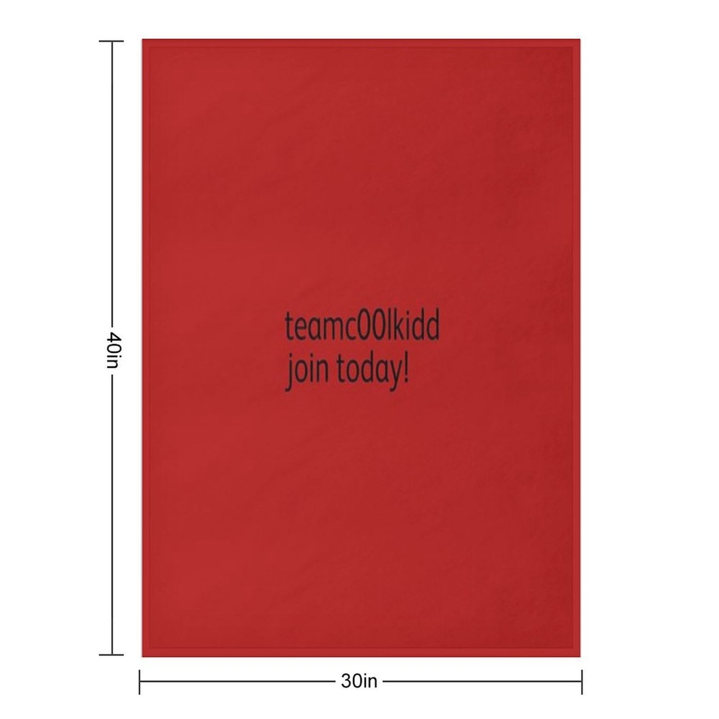 Team C00lkidd Join Today 2 Multi-functional Throw Blanket