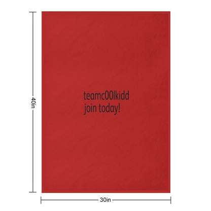Team C00lkidd Join Today 2 Multi-functional Throw Blanket