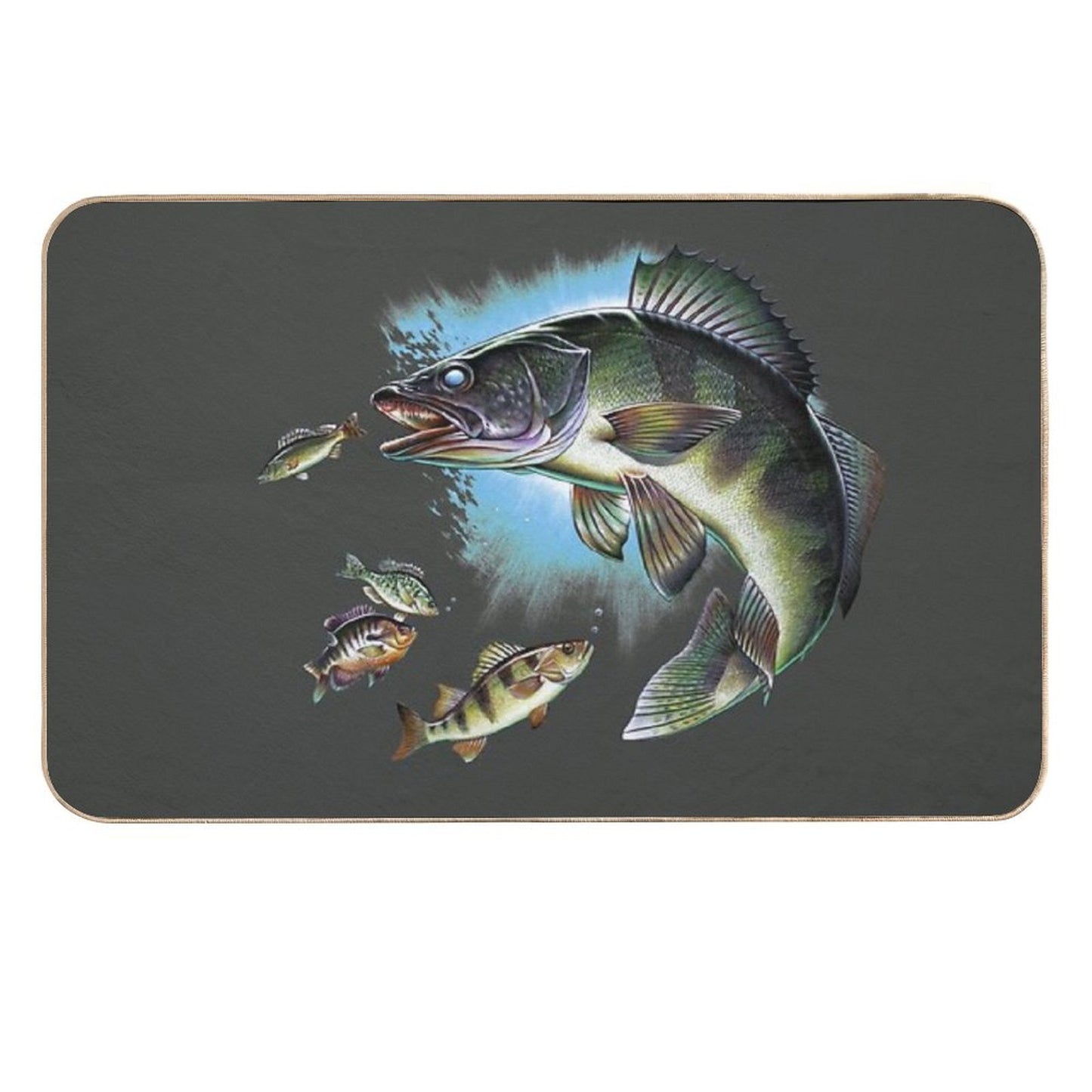 Walleye  Multi-Purpose Bath Mat