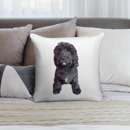 Cavapoo Cavoodle Cockapoo Cuteness Soft Style Accent Throw Pillow
