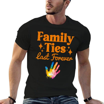 Matching Family Reunion Last Forever Watercolor  Slim-fit Cut T-Shirt