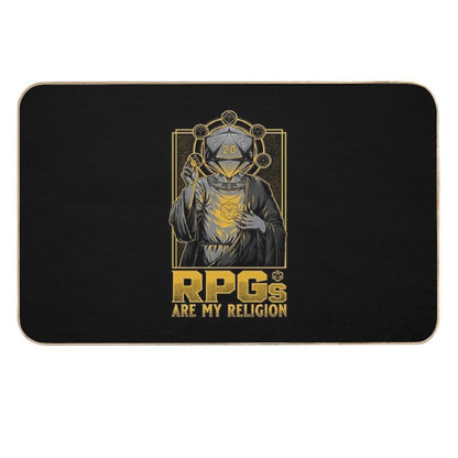 RPGs Are My Religion - D20 Cool Gift  Versatile Bath Mat