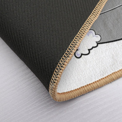 Dog Taking A Bath  Versatile Bath Mat