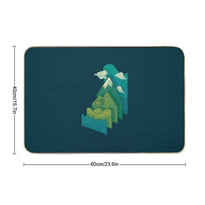 How to Build A Landscape  Anti-Trip Bath Mat