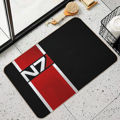 Mass Effect Vertical N7  Versatile Bath Mat