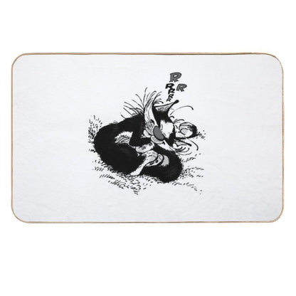Women Men Spirou Marsu More Then Awesome  Slip-Resistant Bath Mat