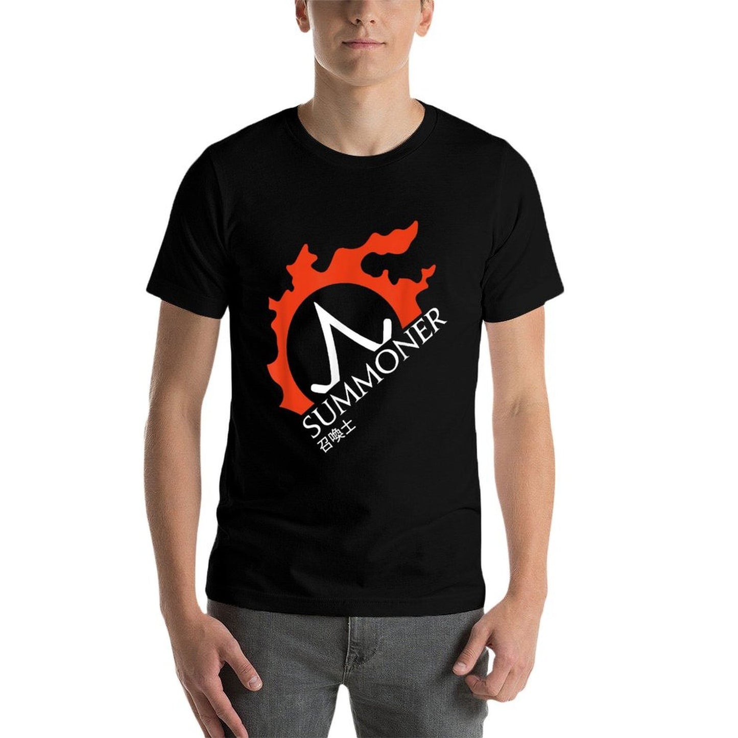 Summoner - For Warriors of Light  Darkness  Polyester Blend T-Shirt