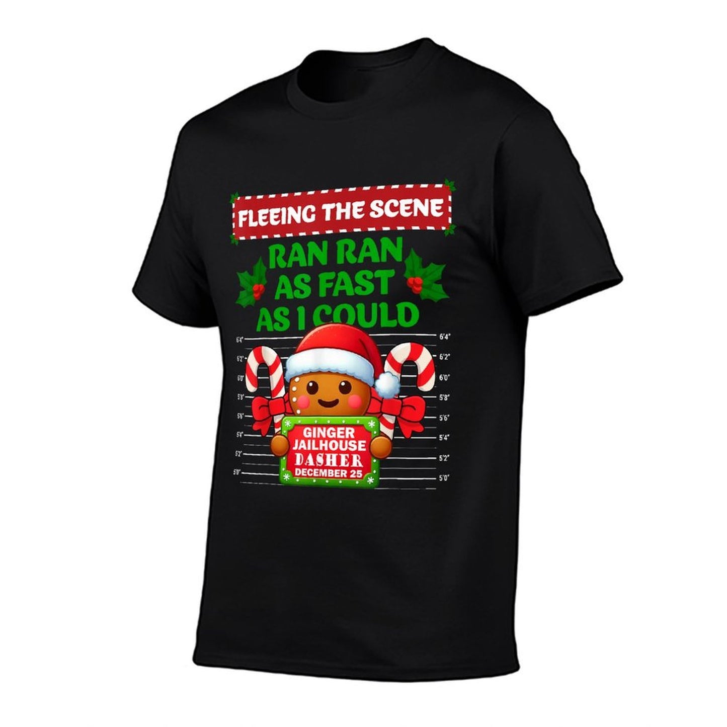 Funny Gingerbread Inmate Christmas Matching Family Group Set  Soft T-Shirt