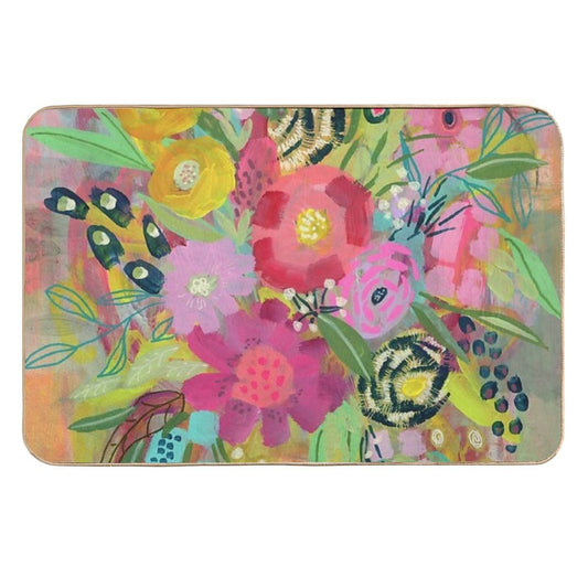 Kaleidoscope  Slip-Resistant Bath Mat