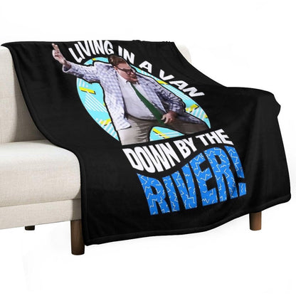 Chris Farley - Matt Foley Nostalgia Graphic Versatility Throw Blanket