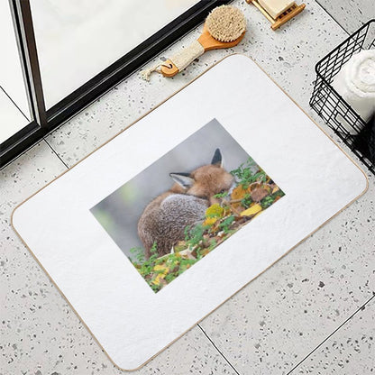 Red Fox  Easy Maintenance Bath Mat