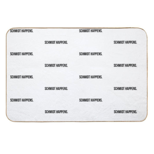 Schmidt Happens  Rapid-Drying Bath Mat