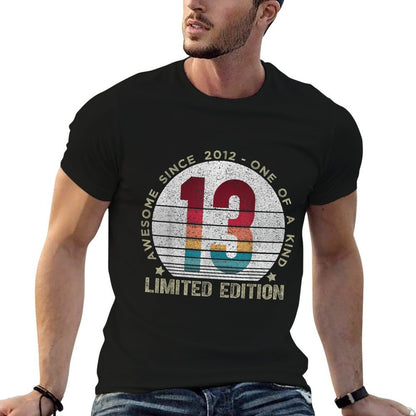 13 Year Old Gifts Vintage 2012 Limited Edition 13th Birthday  Slim-fit Cut T-Shirt