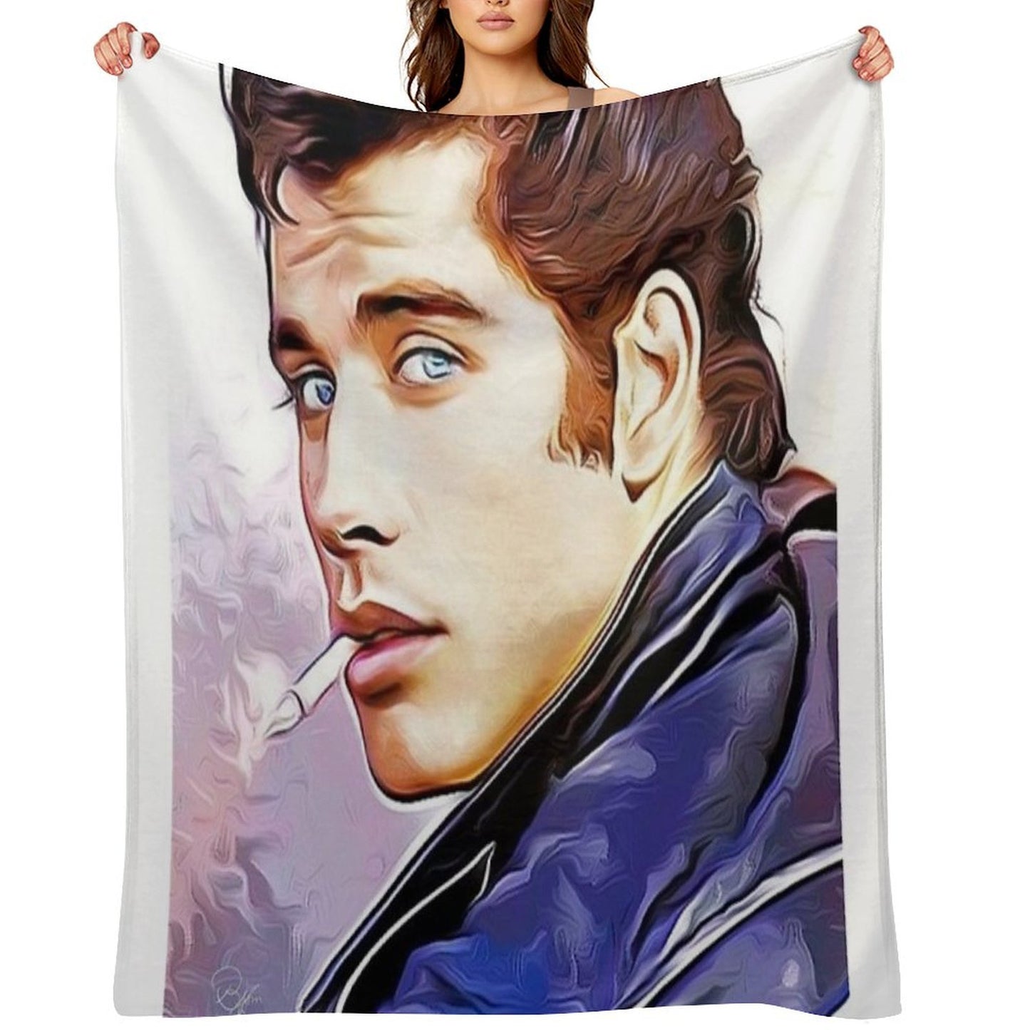 DANNY ZUKO  John Travolta Durable Throw Blanket