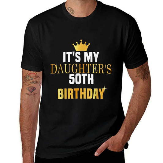 Its My Daughter&#39;s 50th Birthday Sibling Celebration Party  Breathable T-Shirt