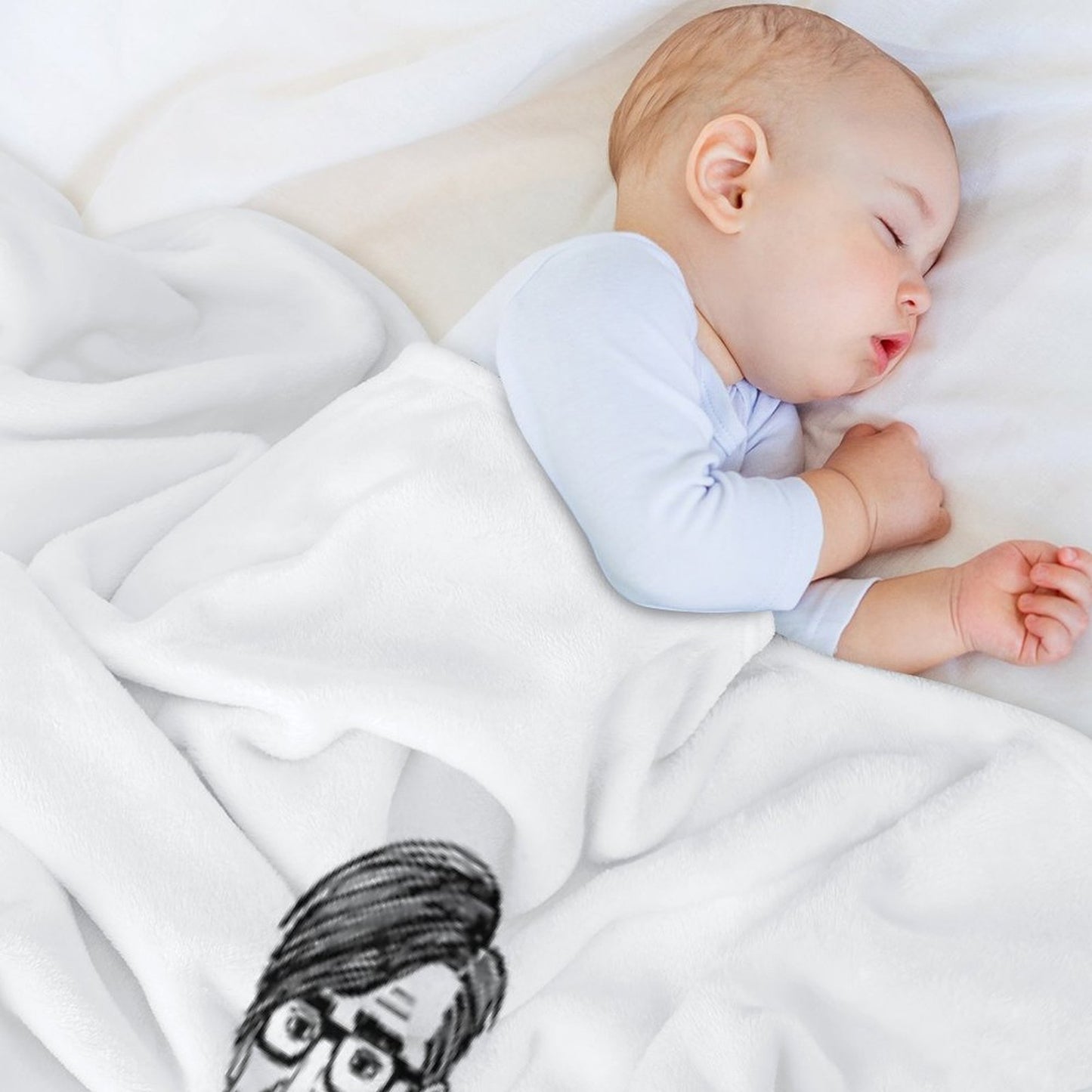 Emo John Velvety-soft Throw Blanket