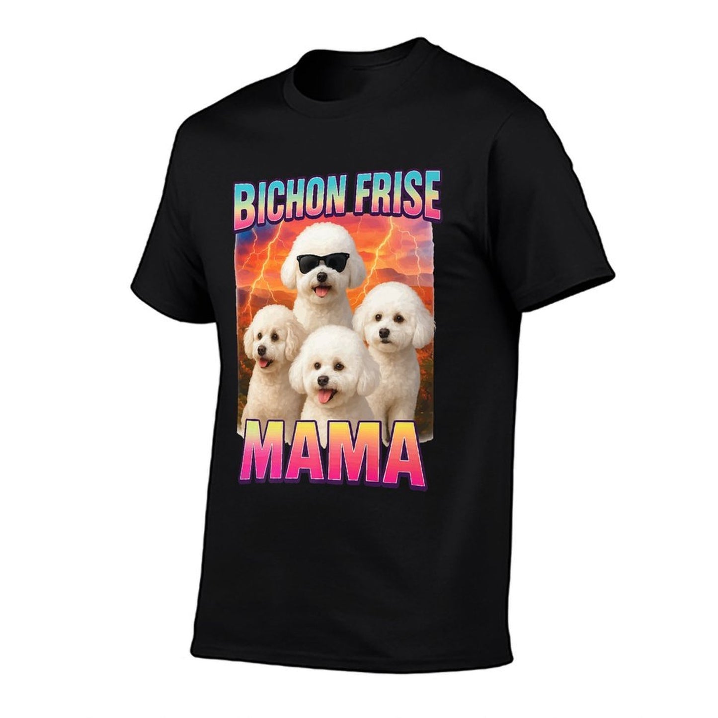 Bichon Frise Mama Premium Comfortable T-Shirt