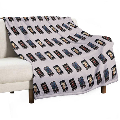 Grady Hendrix Books Sustainable Throw Blanket