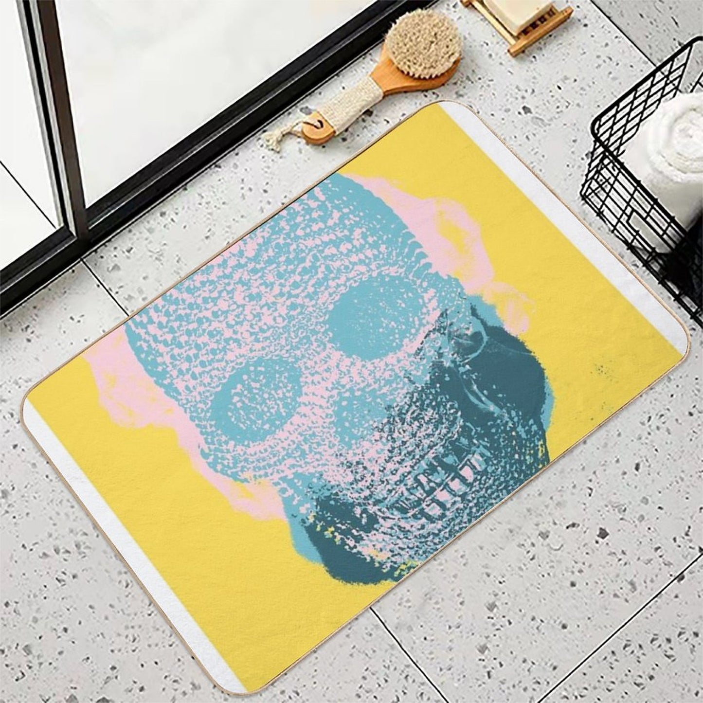 Skull IV  Versatile Bath Mat