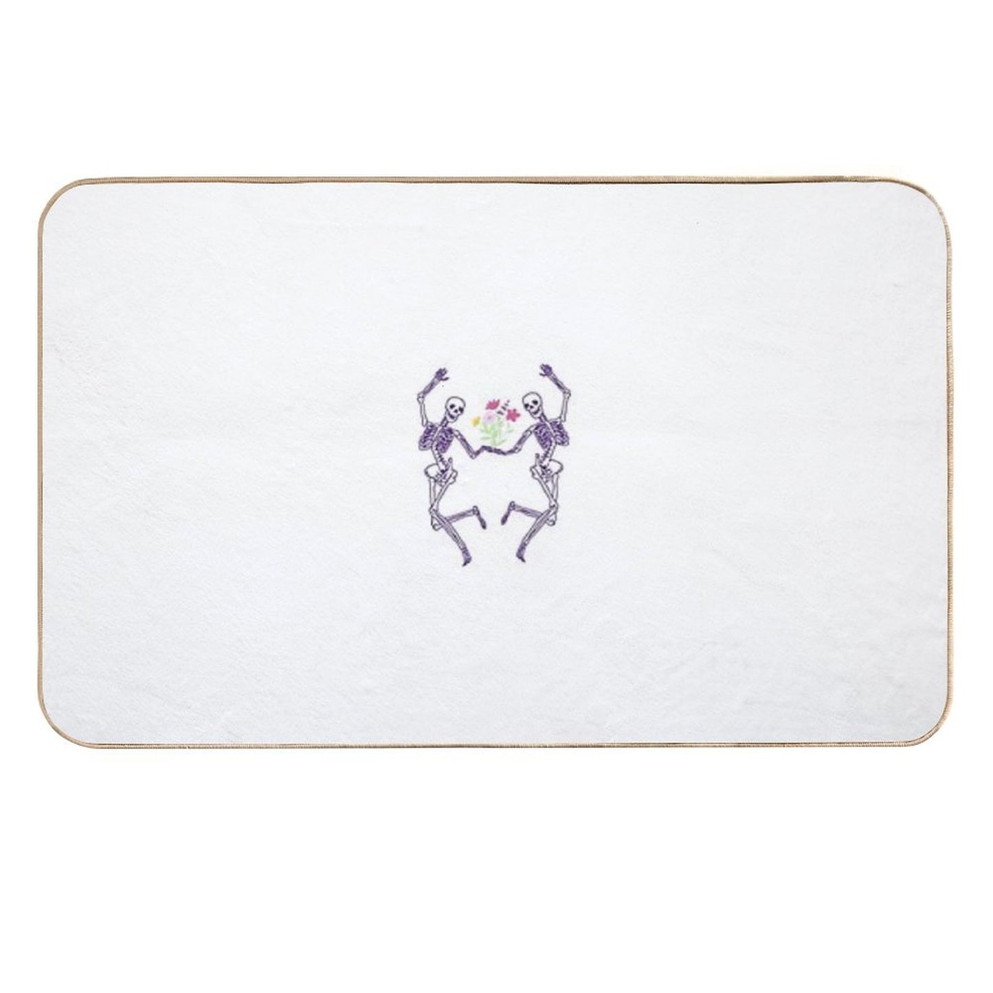 Dancing Skeletons  Rapid-Drying Bath Mat