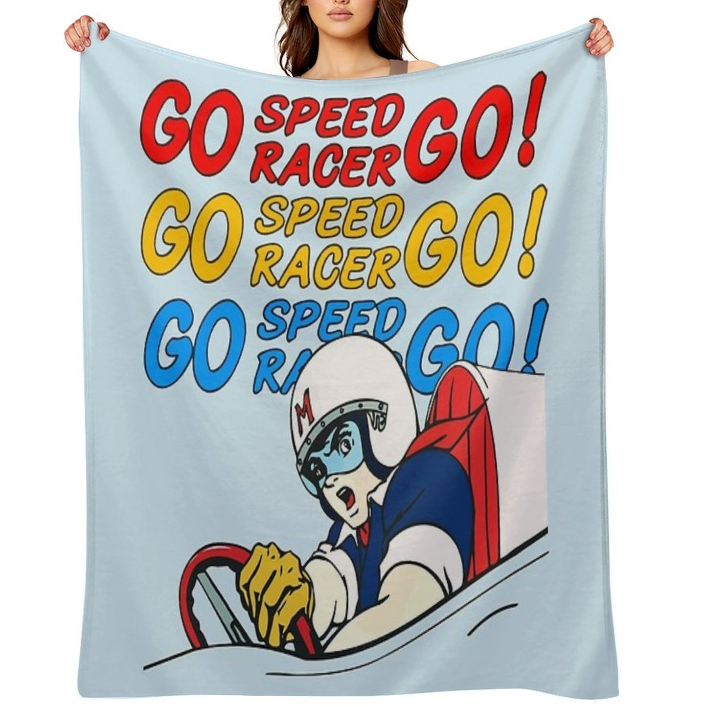 Go Speed Racer Go! Comfort Throw Blanket