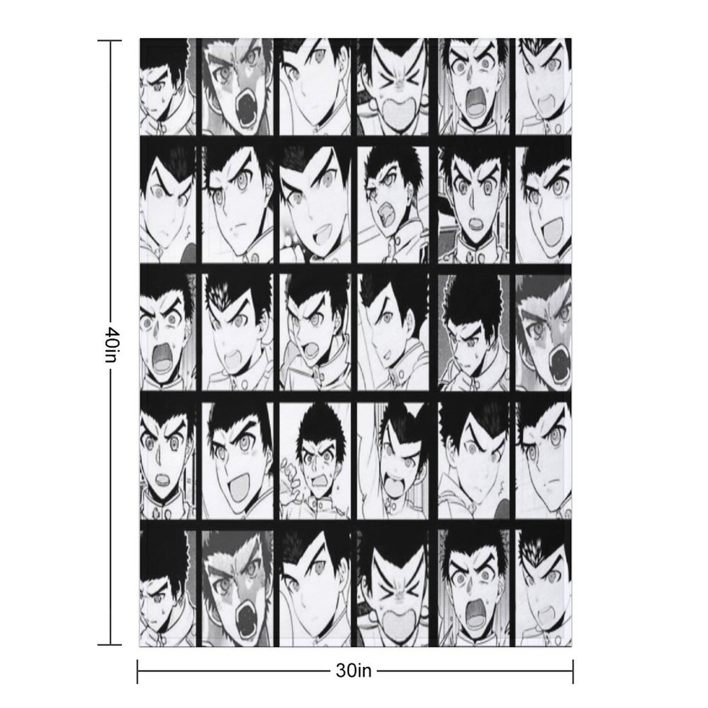 Ishimaru Manga Collection Travel-friendly Throw Blanket