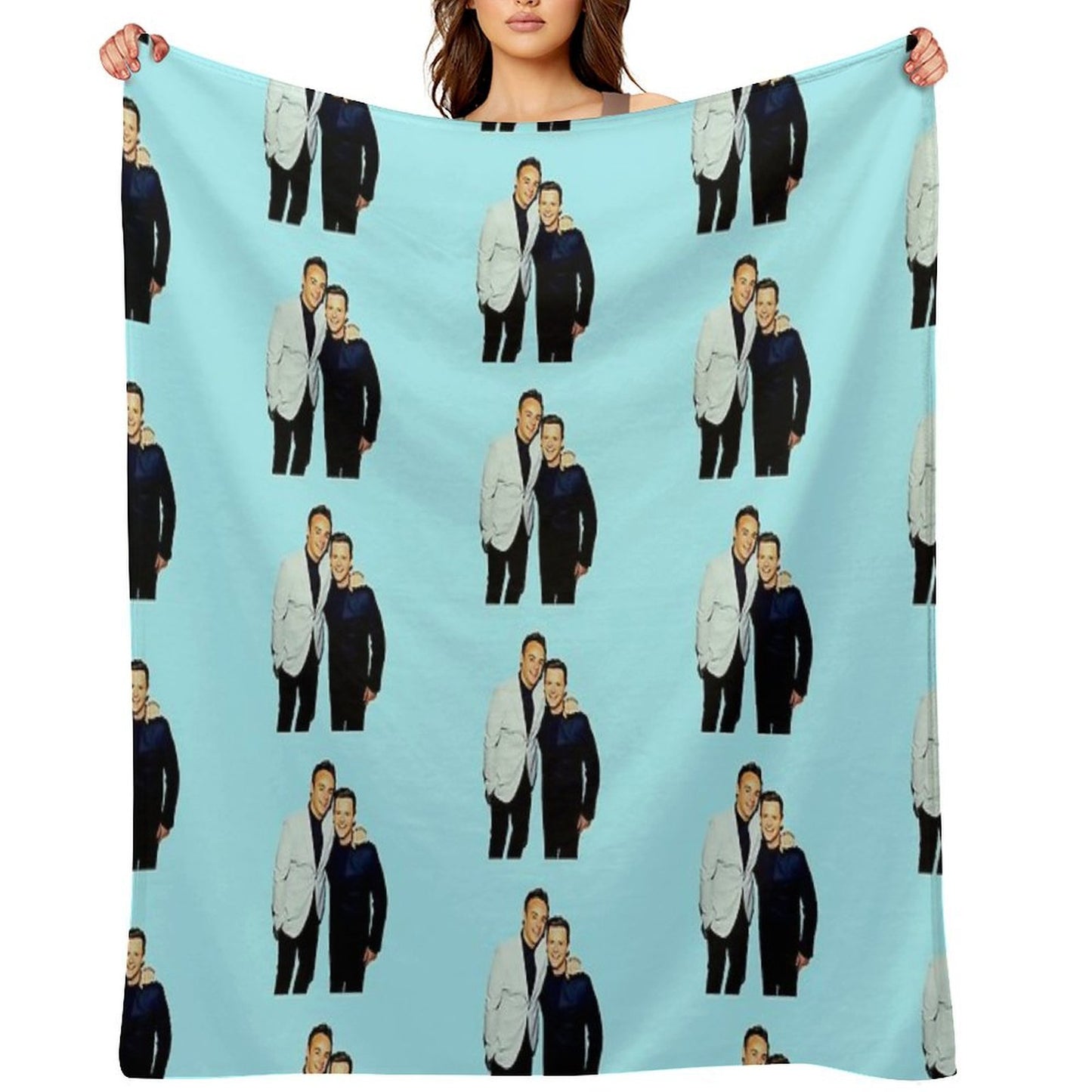 Ant And Dec [2] Sustainable Throw Blanket