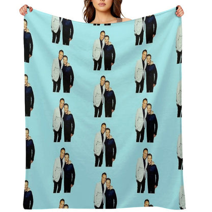 Ant And Dec [2] Sustainable Throw Blanket