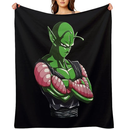 DBZ - Piccolo Sustainable Throw Blanket