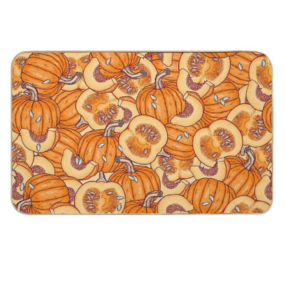 Pumpkin Dream Durable Bath Mat