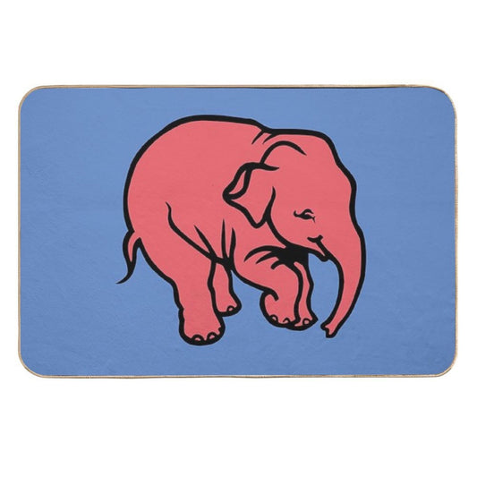 Delirium Elephant  Slip-Resistant Bath Mat
