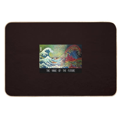The Wave Of The Future  Easy Maintenance Bath Mat