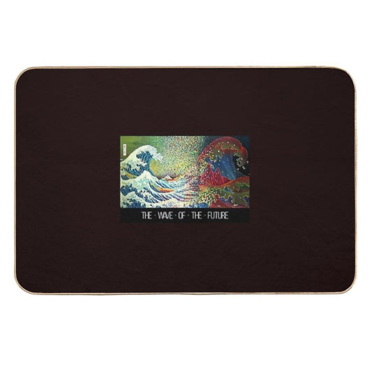 The Wave Of The Future  Easy Maintenance Bath Mat