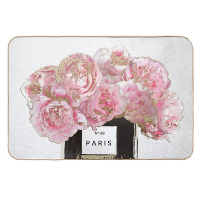 Pink Scented  Stain-Proof Bath Mat