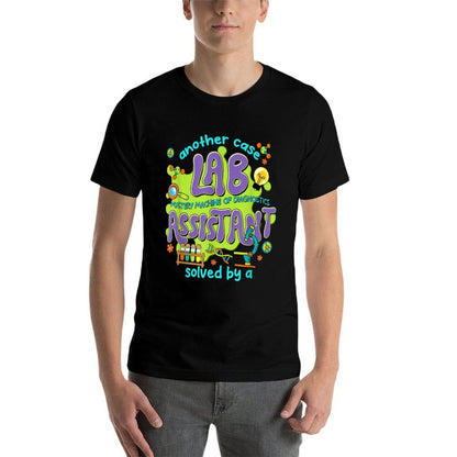 Women Lab Assistant Lab Week 2025 Vintage Mystery Machine  Eco-friendly Material T-Shirt
