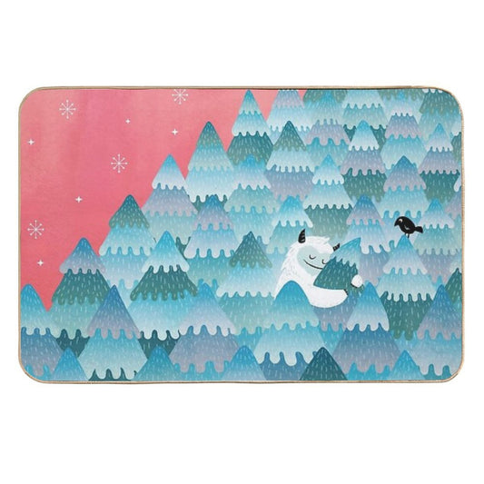 Tree Hugger  Stain-Proof Bath Mat