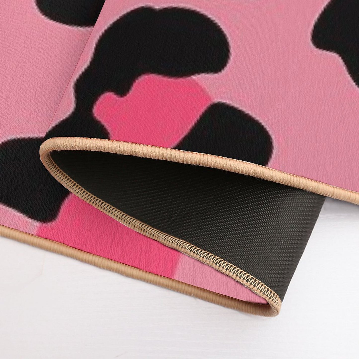 Leopard Pink  Pet-Safe Bath Mat