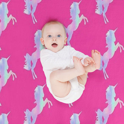 Magical Unicorn Quick-dry Throw Blanket